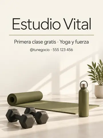 Annonce santé et fitness